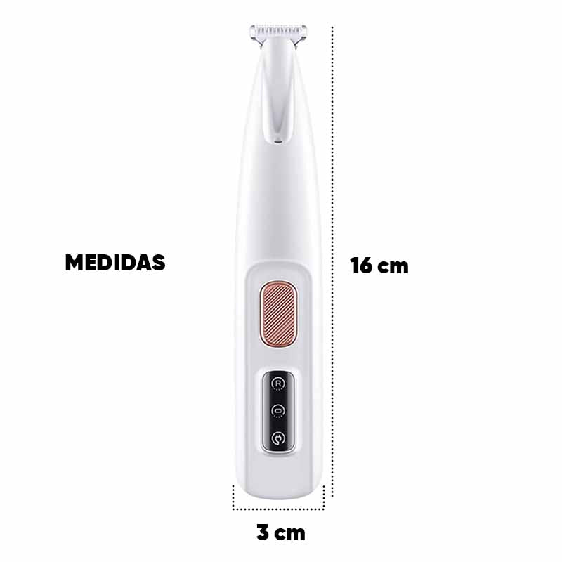Recortador de pelo mascotas LED vista adicional – Mil Ideas