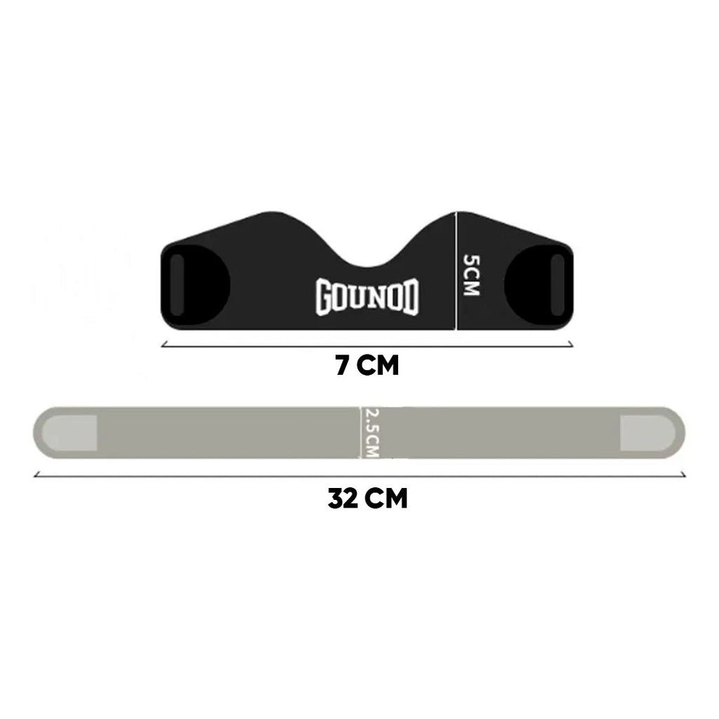 Banda ajustable silicona soporte deportivo vista adicional – Mil Ideas