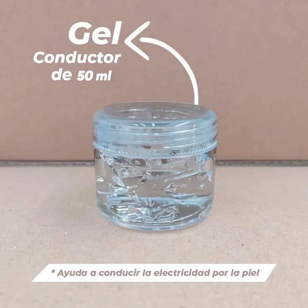 Gel conductor 50ml para equipos de bienestar – Mil Ideas