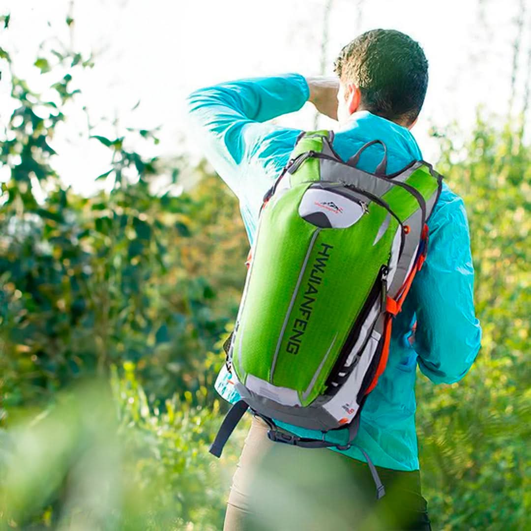 Mochila Deportiva Biking en uso – Mil Ideas
