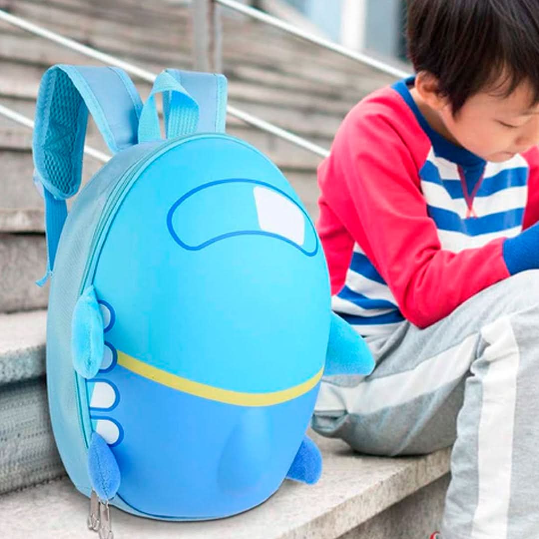 Mochila infantil avión vista adicional – Mil Ideas