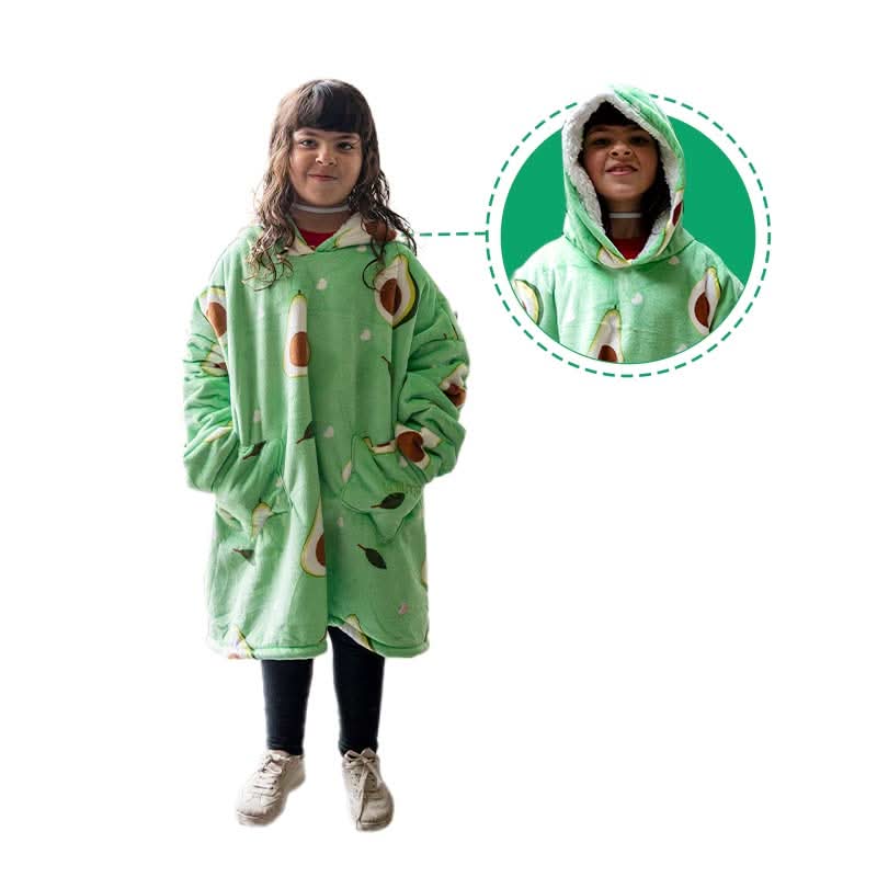 Hoodie Niños Polar con Capucha Marca Wilma