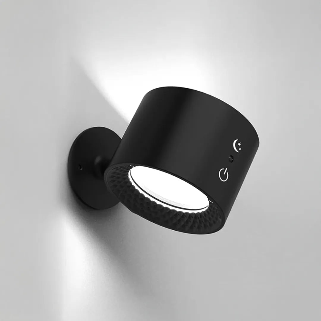 Lámpara circular magnética vista adicional diseño moderno – Mil Ideas