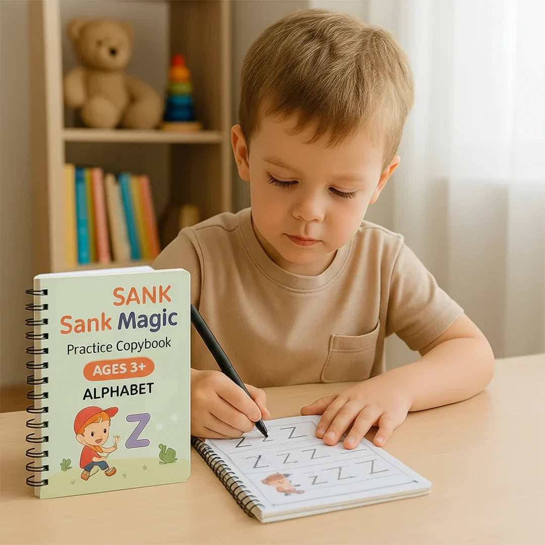 Libros de escritura reutilizable en uso por niño – Mil Ideas