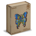 Puzzle de madera 200 piezas diseño mariposa – Mil Ideas