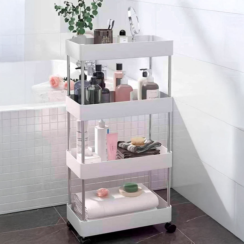 Organizador de 4 Estantes con Ruedas Shelf Rack vista adicional – Mil Ideas