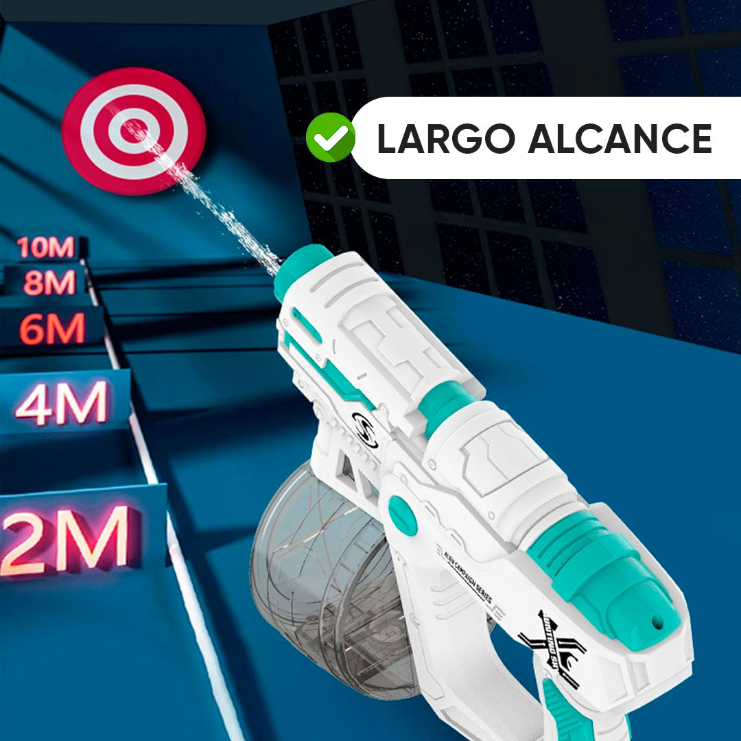 Pistola de Agua Huting Sky a Pilas en uso – Mil Ideas