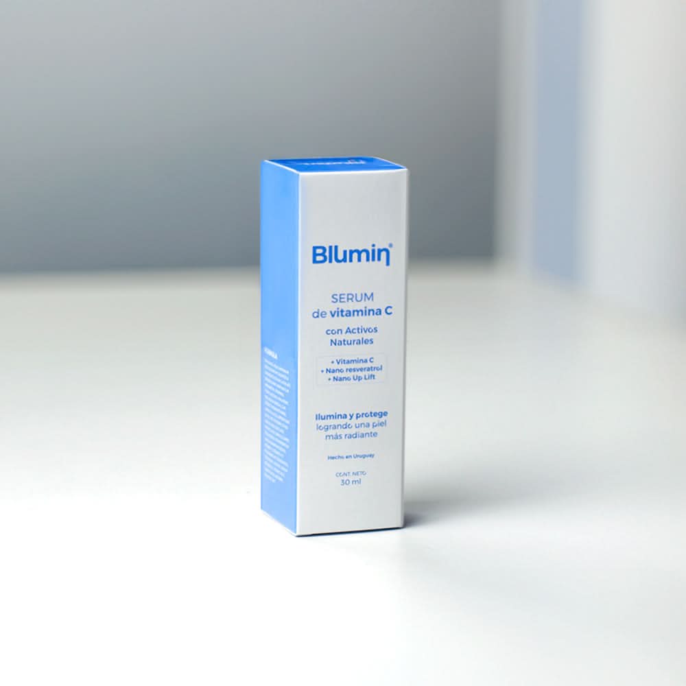 Serum Blumin de vitamina C con activos naturales detalle – Mil Ideas
