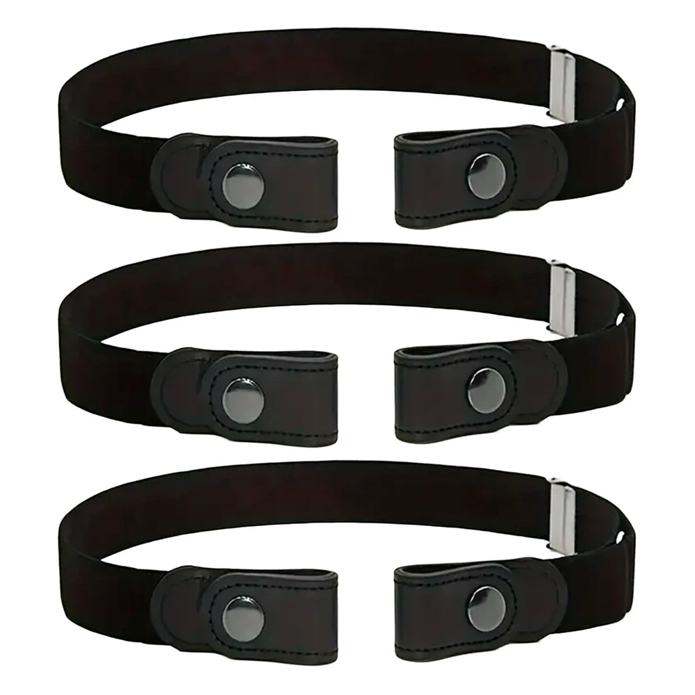 Pack de 3 Cinturones Sin Hebilla