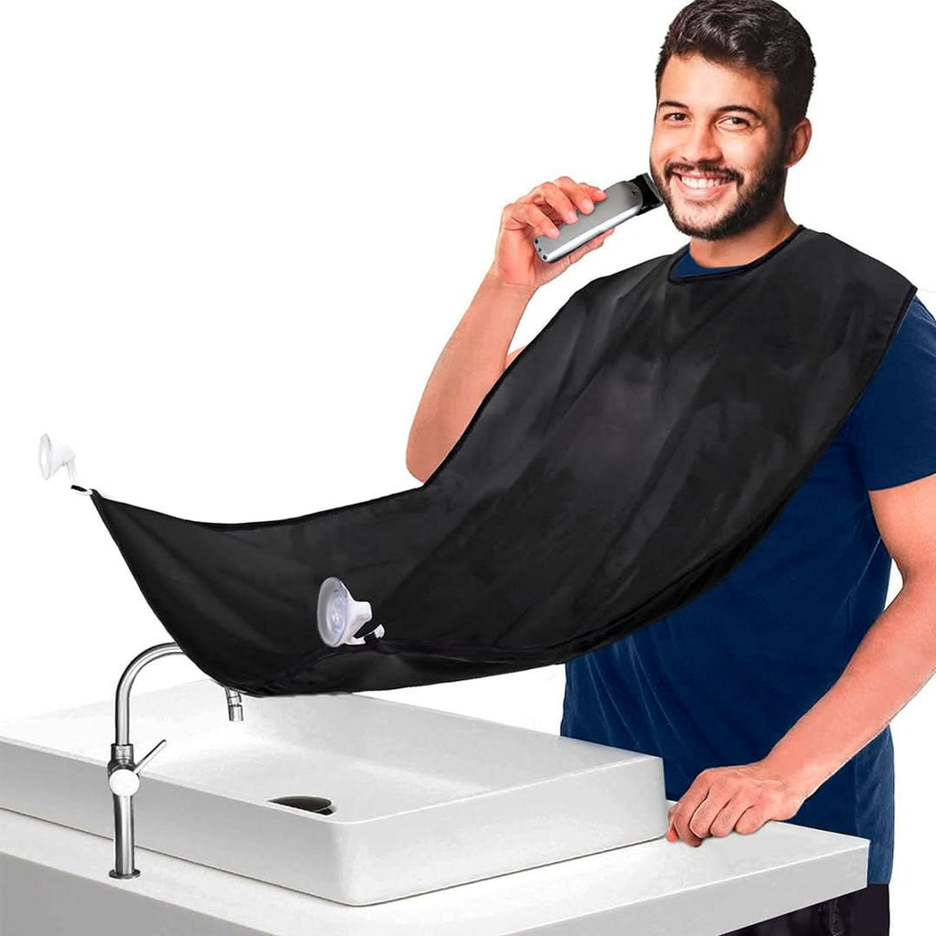 Delantal para Afeitado con Ventosa Mil Ideas