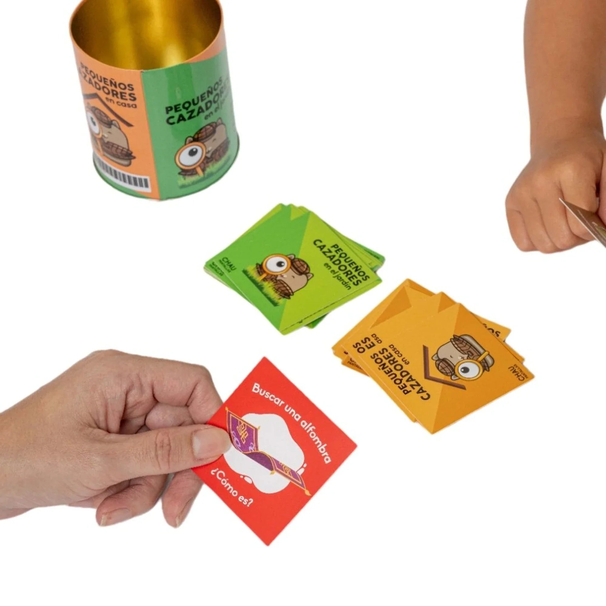 Juego Pequeños Cazadores de Chau Pantallas detalle – Mil Ideas