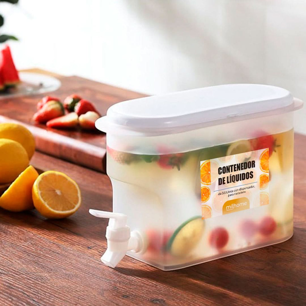 Contenedor de líquidos Mil Ideas 2,5L para heladera – Mil Ideas