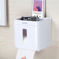Organizador porta papel higiénico con estante – Mil Ideas