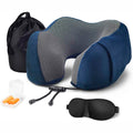 Almohada de viaje con antifaz y tapones de oídos – Mil Ideas