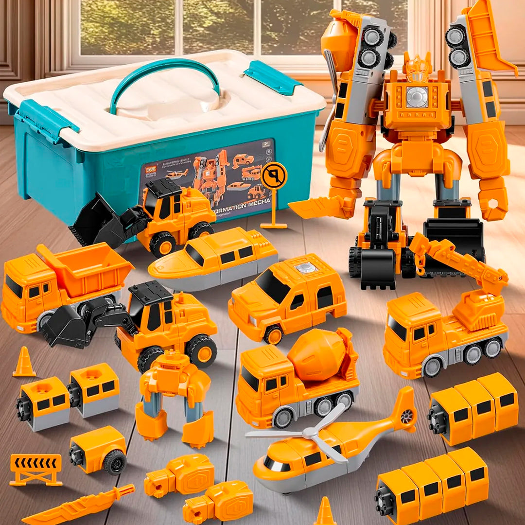 Kit autos y camiones bloques de construcción – Mil Ideas