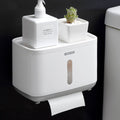 Organizador porta rollo de papel higiénico y servilletas dispensador – Mil Ideas