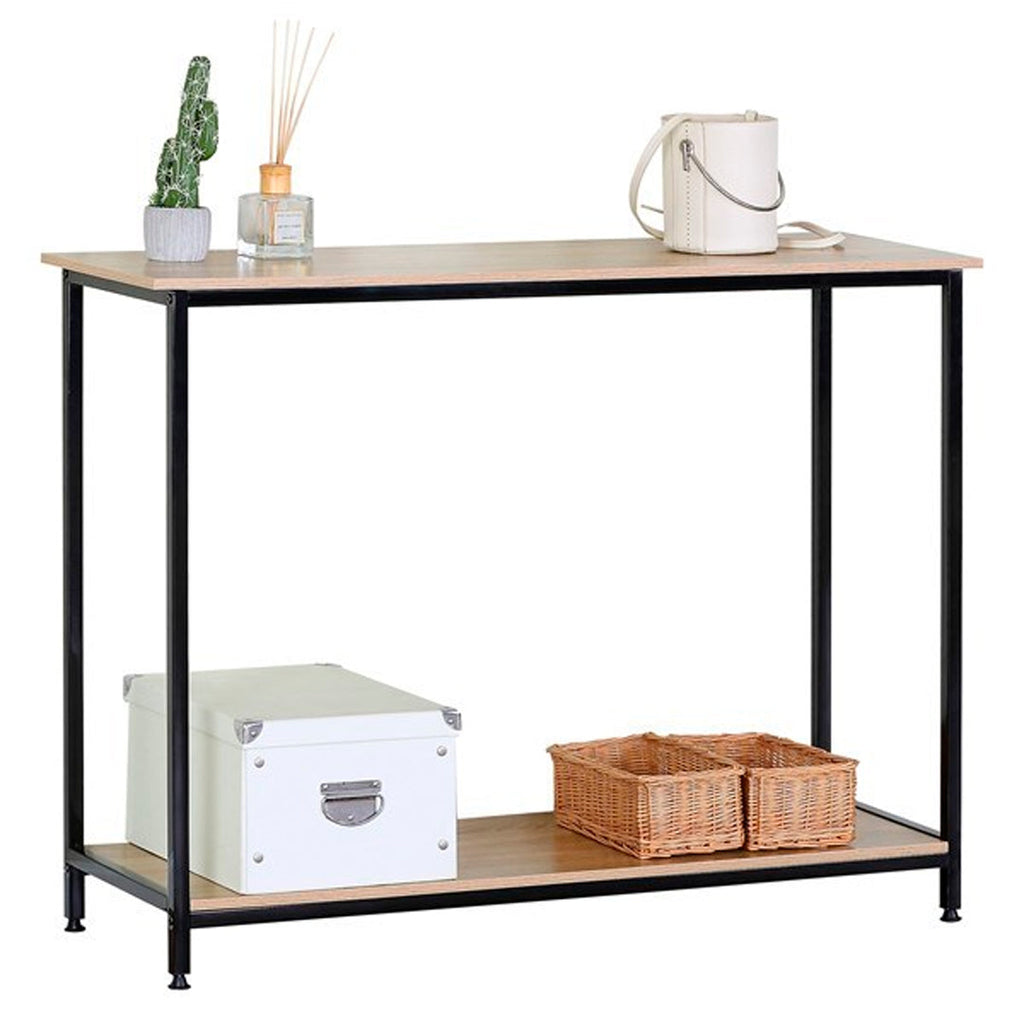 Mueble Organizador Recibidor Hierro y MDF – Mil Ideas