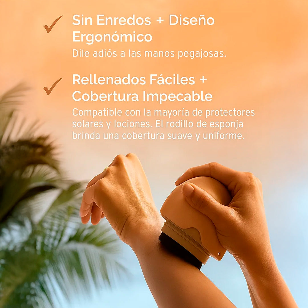 Aplicador roll on de silicona vista adicional – Mil Ideas