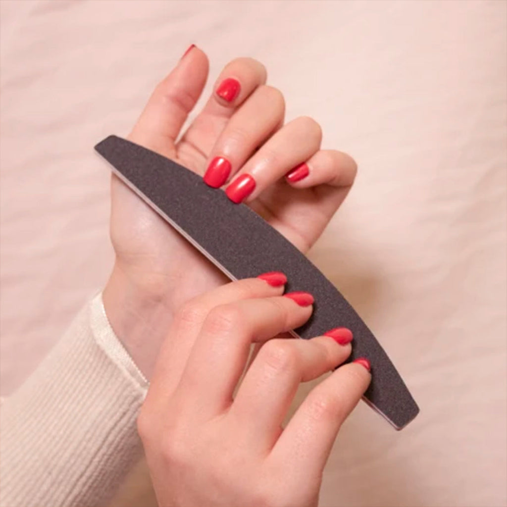 Lima de uñas media luna Half Moon Black Nail File – Mil Ideas