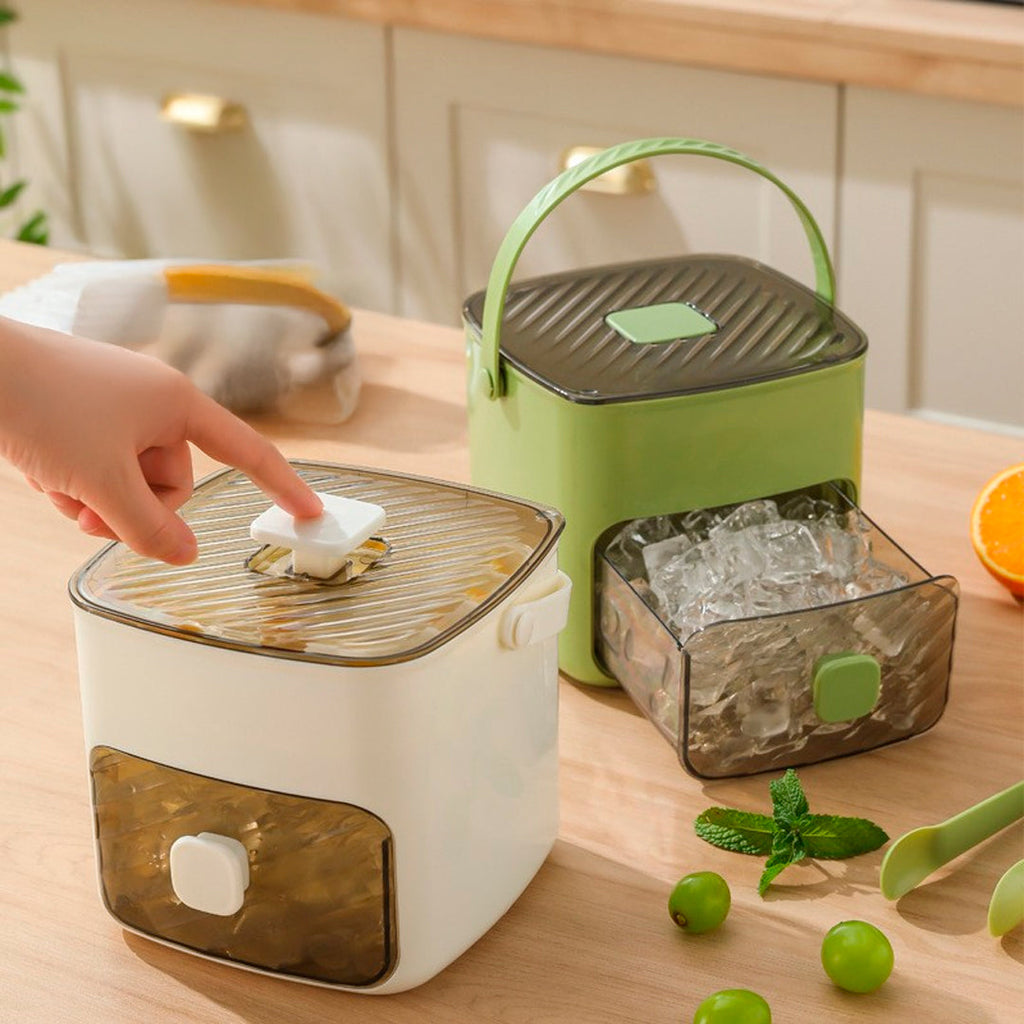 Hielera grado alimenticio con cajón en uso – Mil Ideas