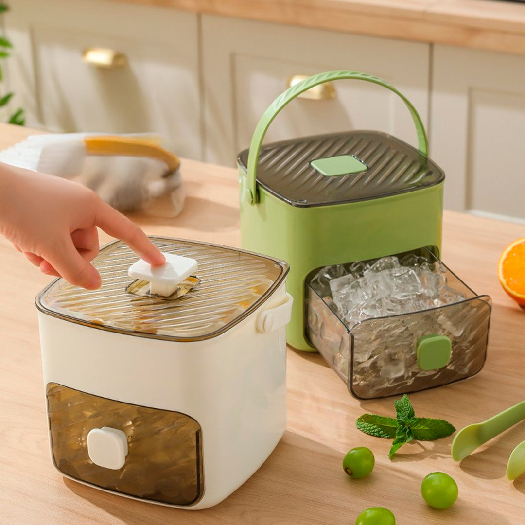 Hielera grado alimenticio con cajón en uso – Mil Ideas