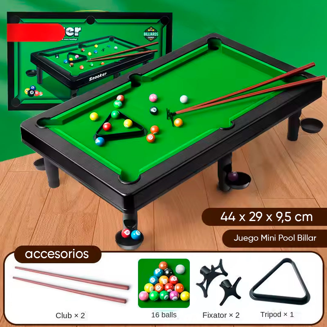 Juego mini pool billar para mesa – Mil Ideas