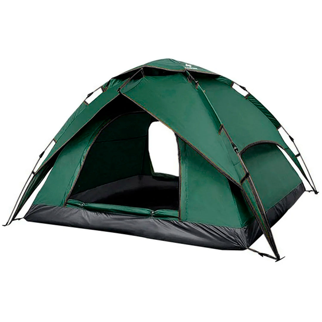 Carpa camping 2 personas armado automático en uso al aire libre – Mil Ideas