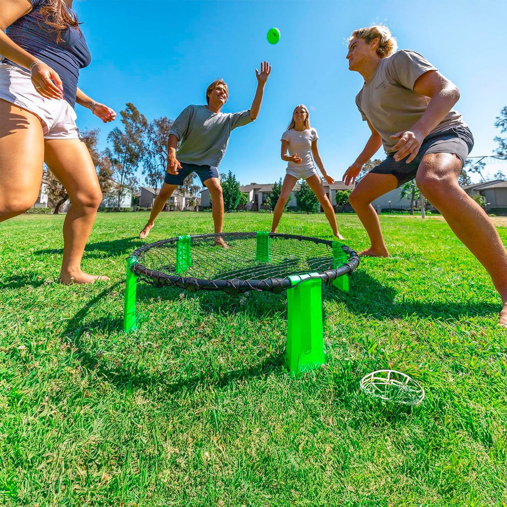 SpikeBall Juego de Rebote 3 Pelotas más Red detalle – Mil Ideas
