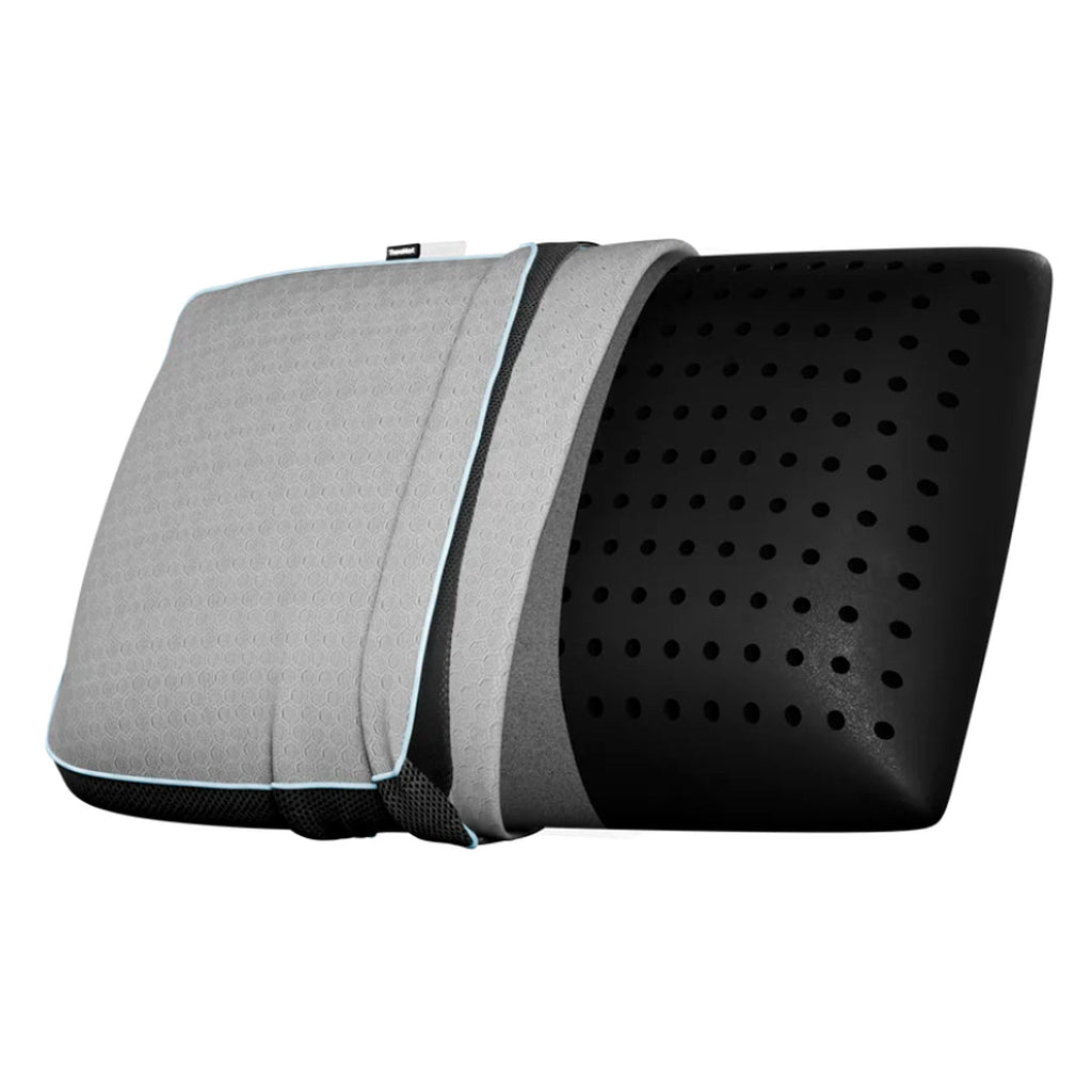 Almohada TheraNight viscoelástica 50D con carbón para el cuello – Mil Ideas