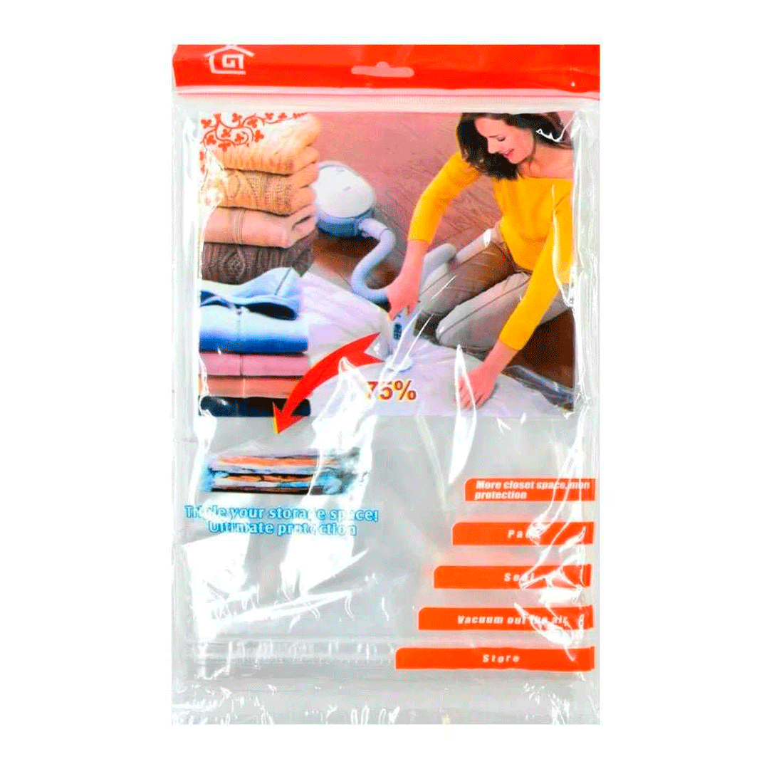 Set 4 bolsas para ropa al vacío 60x80cm – Mil Ideas