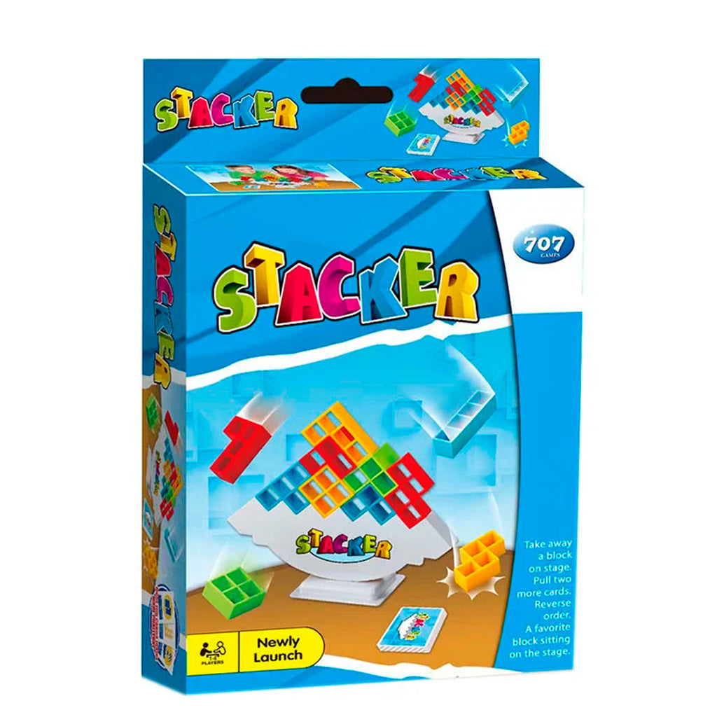Juego equilibrio Stacker en caja vista adicional – Mil Ideas