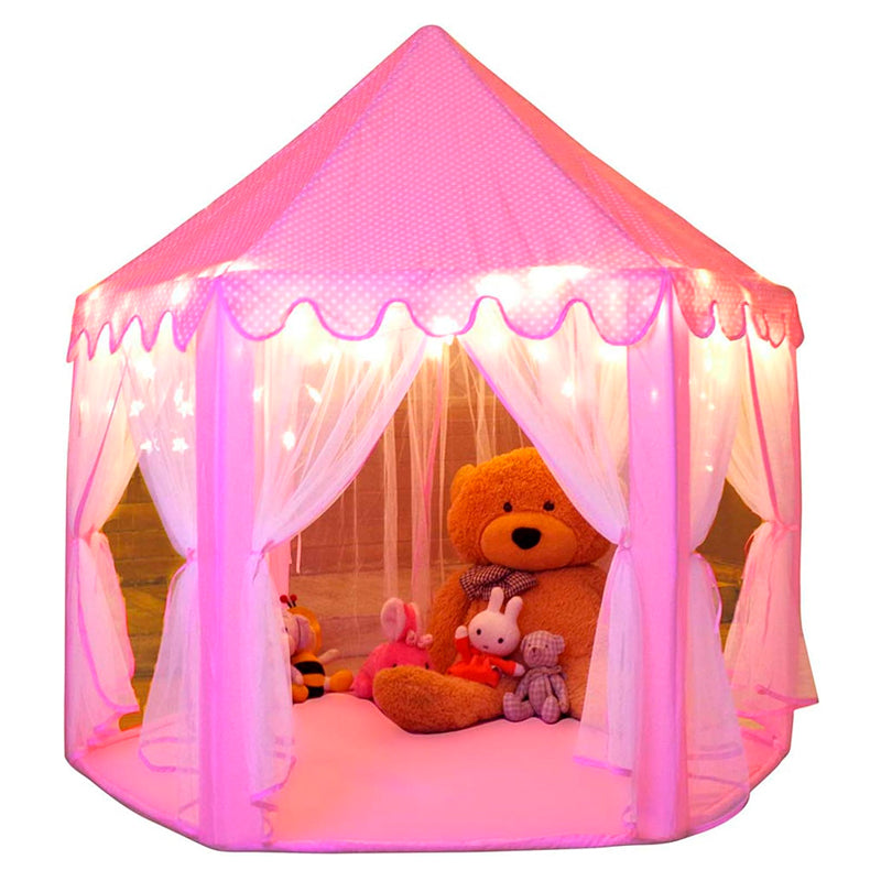 Carpa infantil grande con luces vista adicional – Mil Ideas