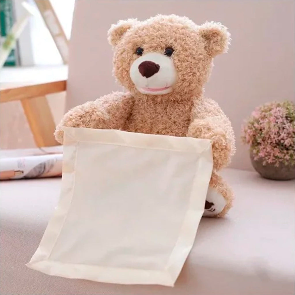 Oso de peluche interactivo en uso – Mil Ideas