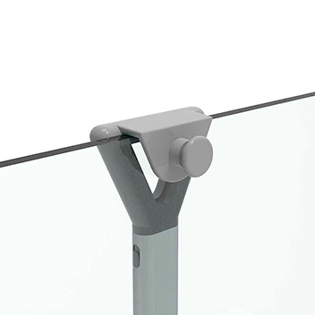 Estante de baño ajustable detalle de los estantes y sujeción – Mil Ideas