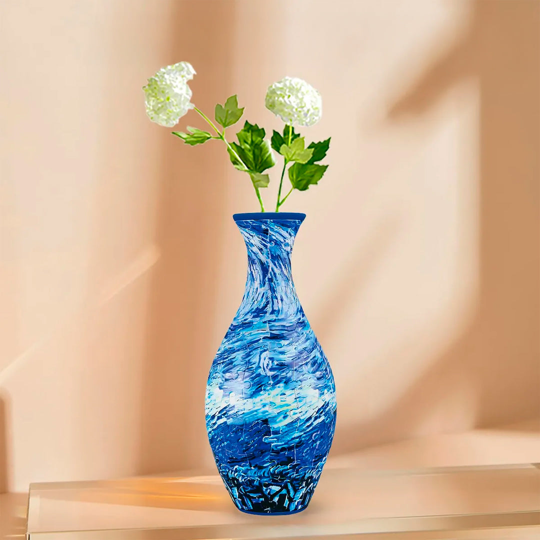 Rompecabezas 3D Jarrón de Flores en uso – Mil Ideas