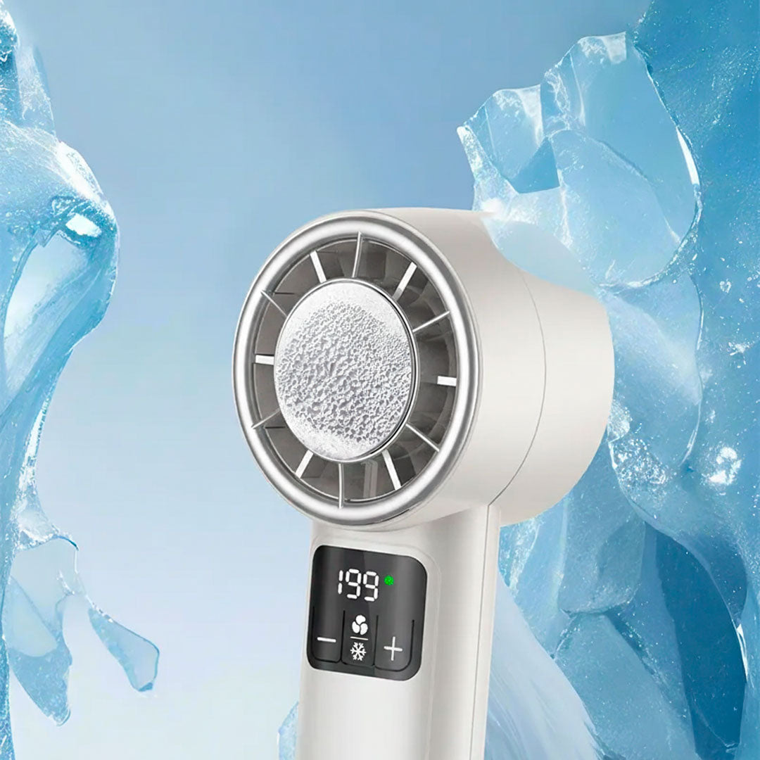 Ventilador de mano portátil recargable vista adicional – Mil Ideas