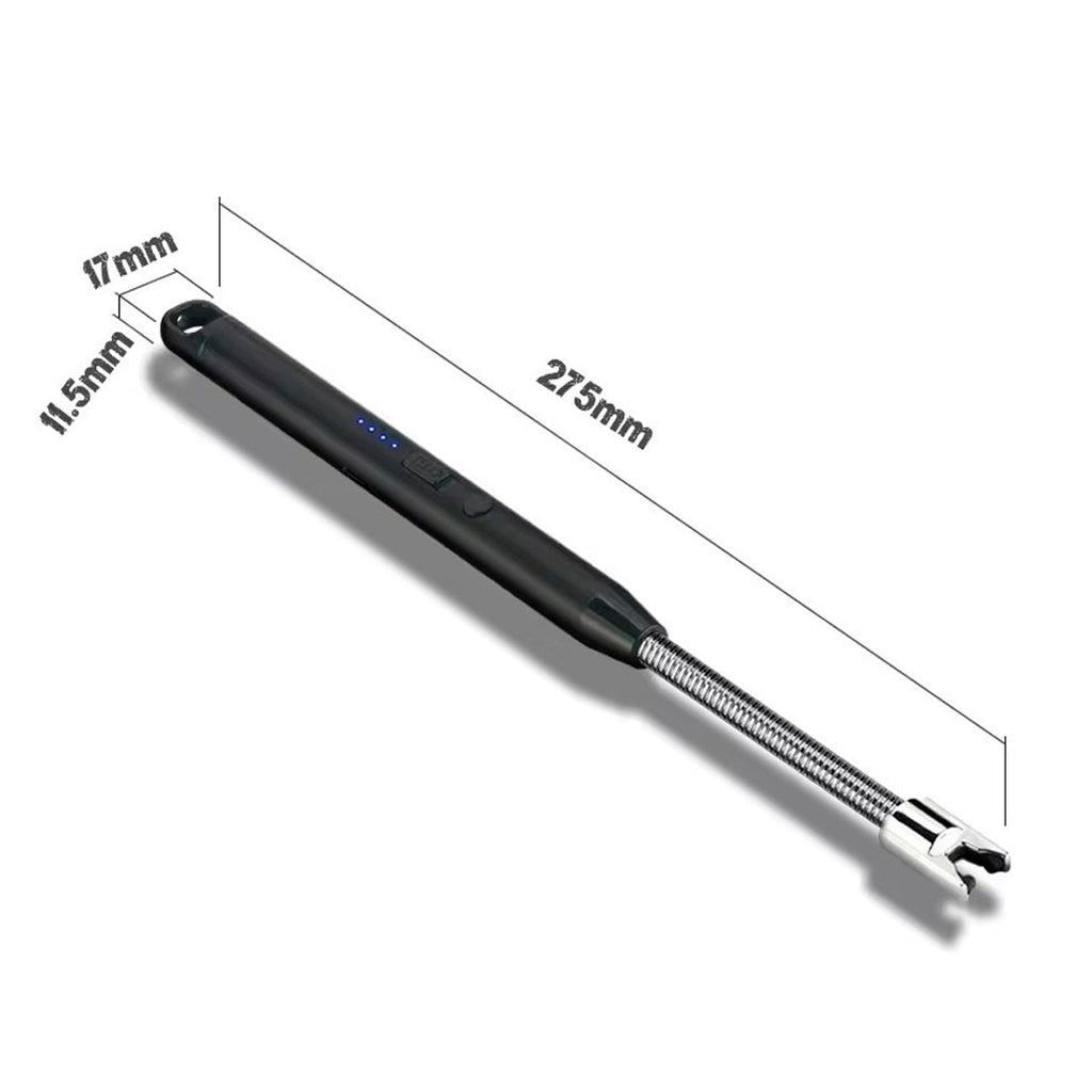 Encendedor eléctrico recargable con extensor vista adicional – Mil Ideas