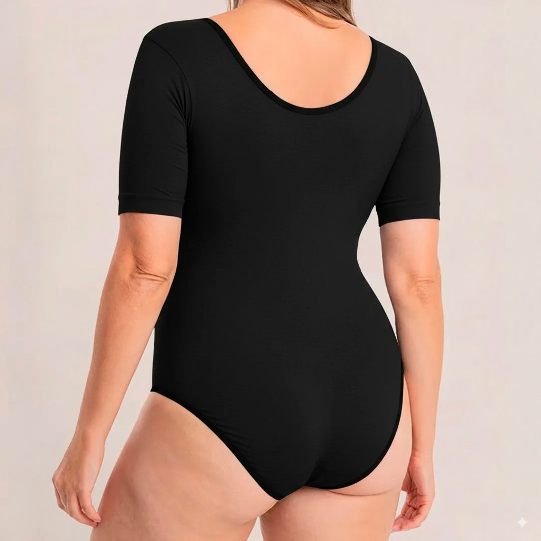 Nuvia Body Moldeador de Manga Corta Elevé en uso – Mil Ideas