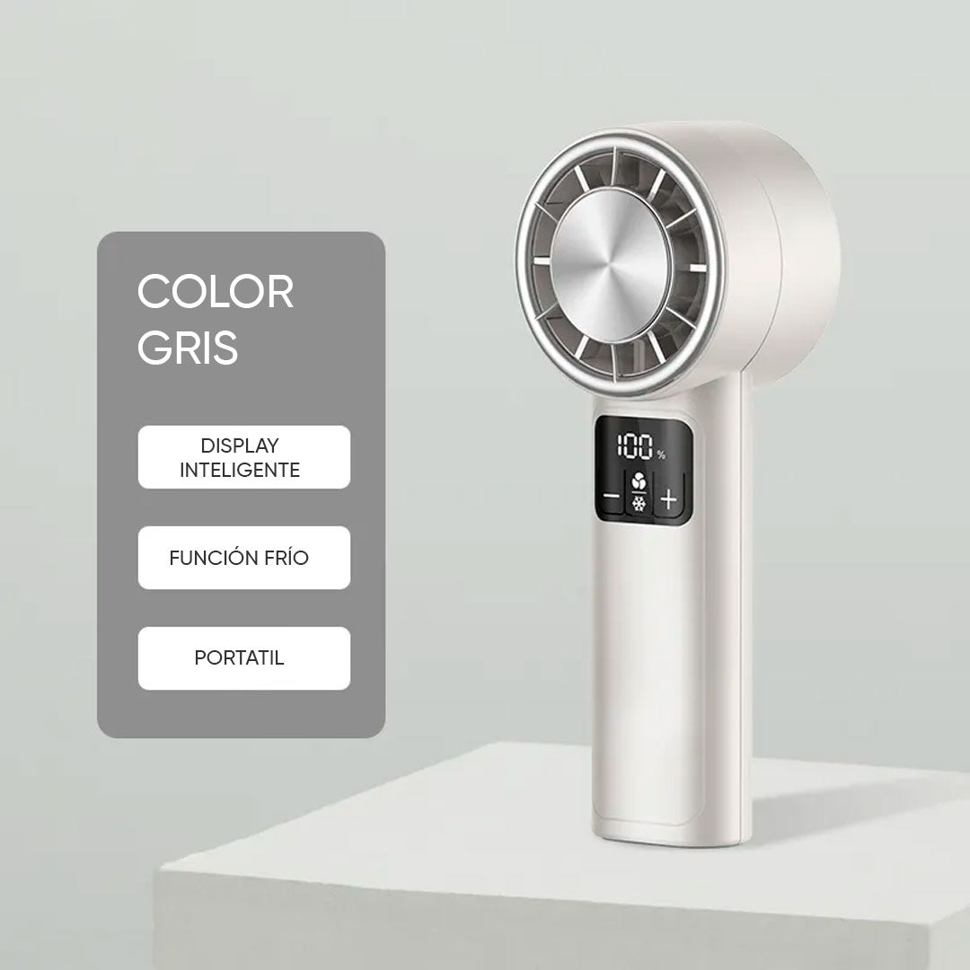 Ventilador de mano portátil recargable vista adicional – Mil Ideas