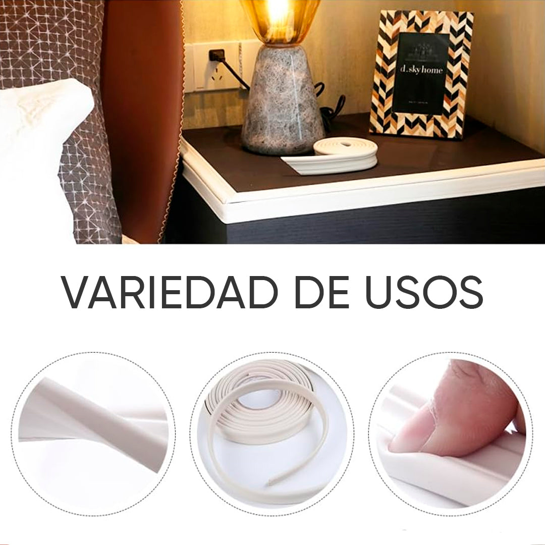 Moldura de seguridad adhesiva 3D vista adicional – Mil Ideas