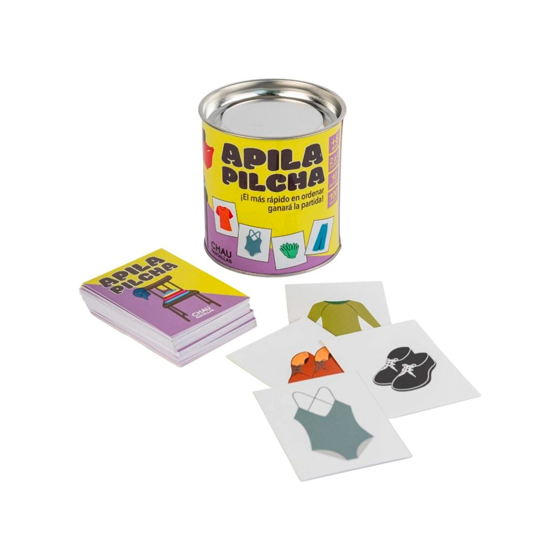 Juego de Mesa Apila Pilcha Chau Pantallas detalle – Mil Ideas