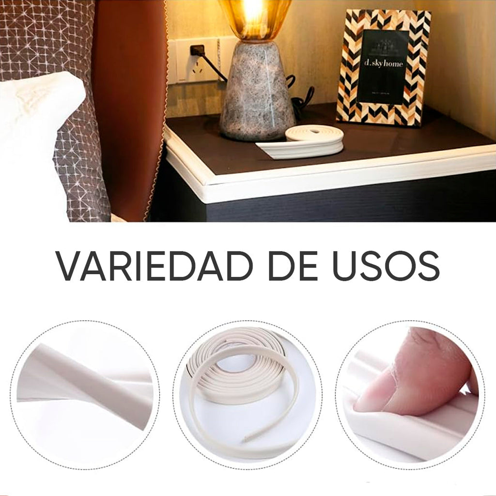 Moldura de seguridad adhesiva 3D en uso – Mil Ideas