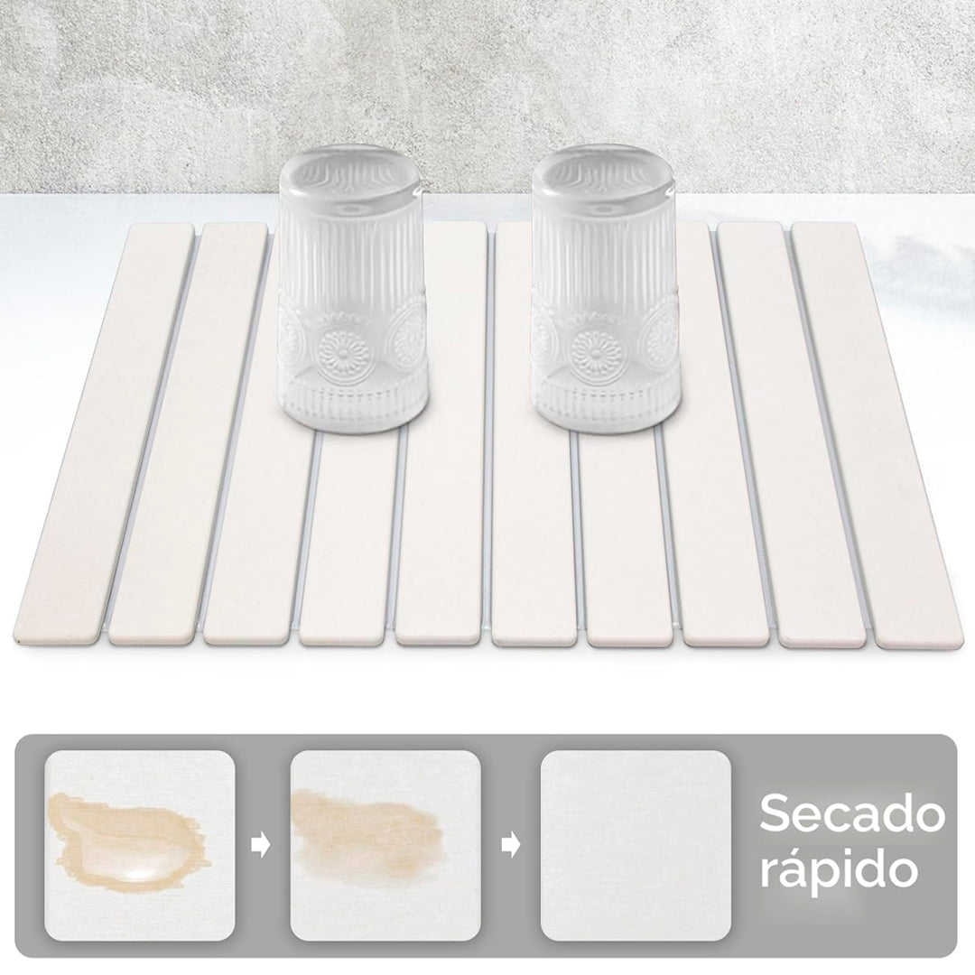 Esterilla de diatomeas absorbente detalle – Mil Ideas