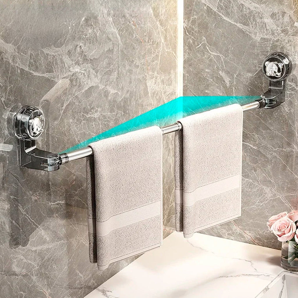 Toallero extensible aluminio detalle – Mil Ideas