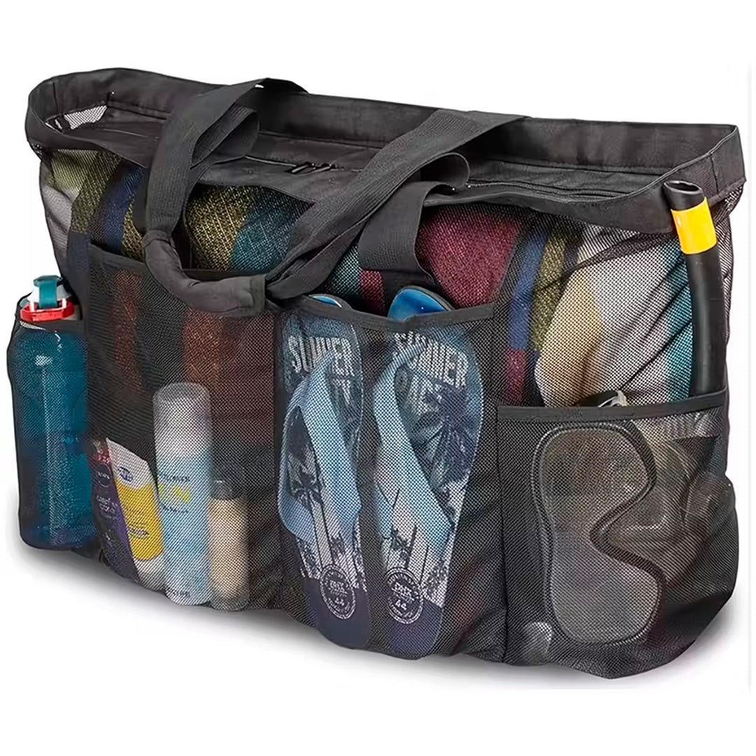Bolsa de Playa de Malla Extra Grande – Mil Ideas