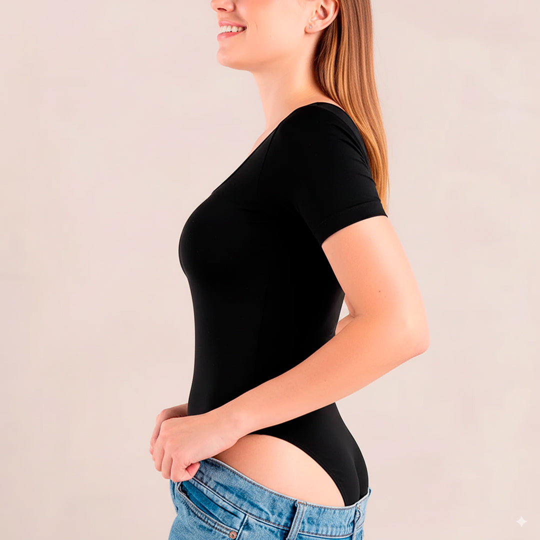 Nuvia Body Moldeador de Manga Corta Elevé vista adicional – Mil Ideas