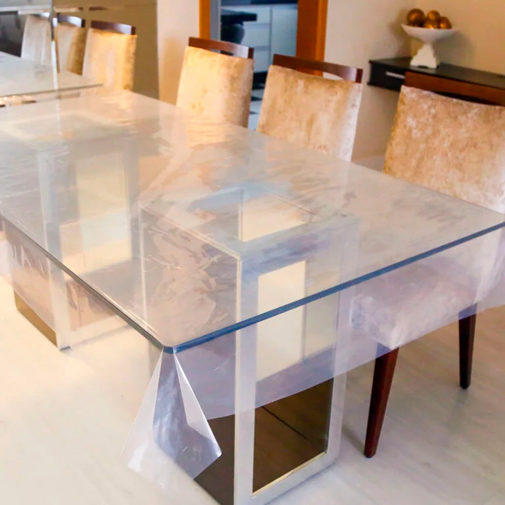 Mantel cuadrado transparente vista adicional – Mil Ideas
