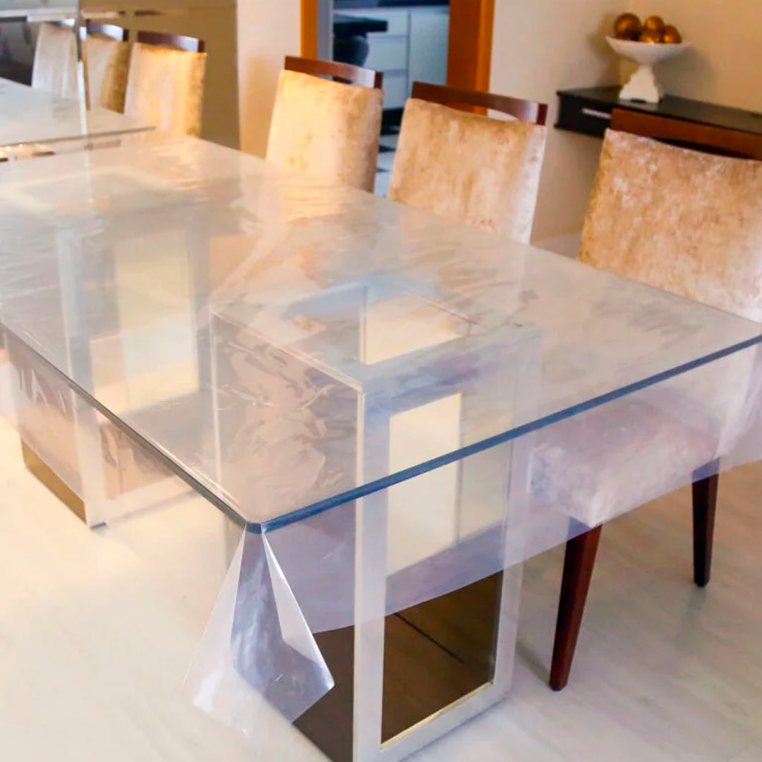 Mantel cuadrado transparente vista adicional – Mil Ideas