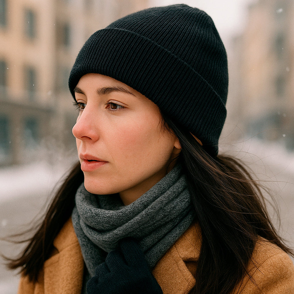 Gorro de satén antiestático en uso – Mil Ideas