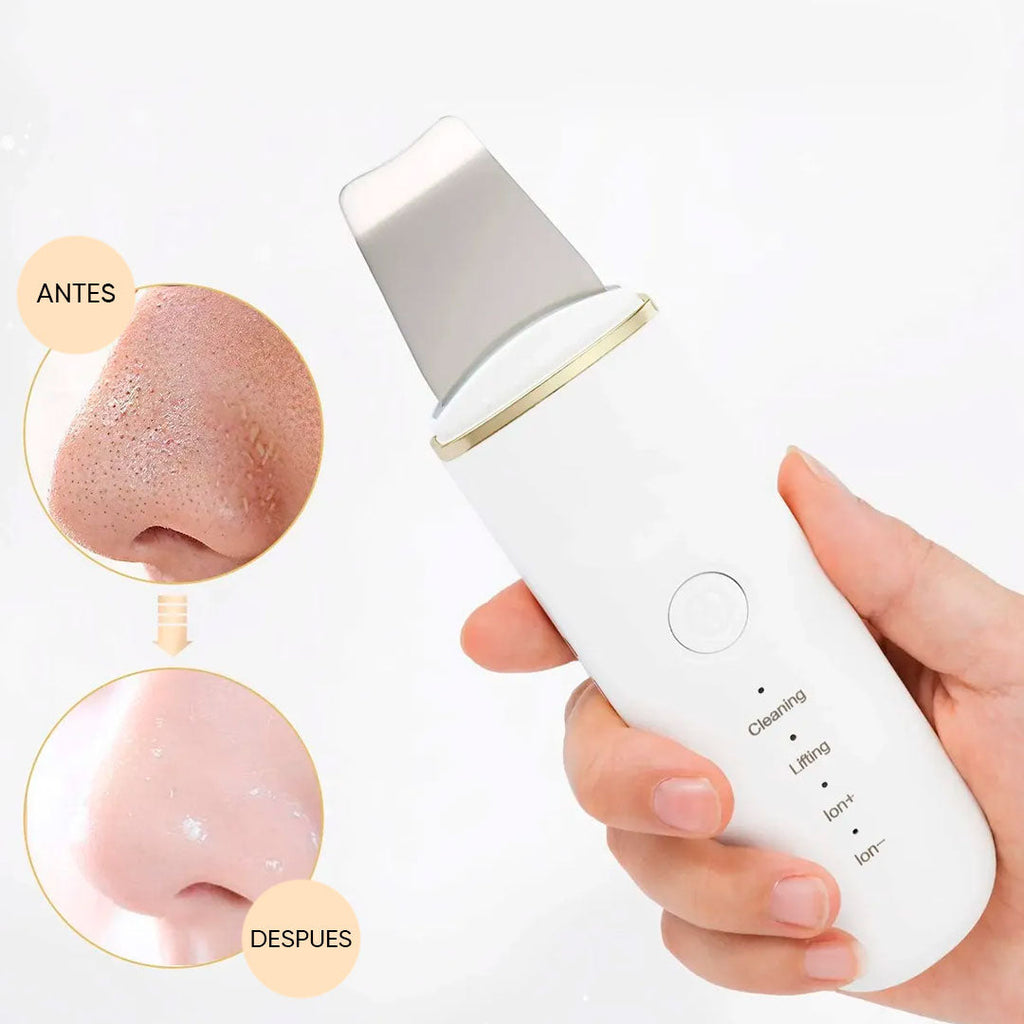 Espátula facial ultrasónica limpieza profunda portátil vista adicional – Mil Ideas